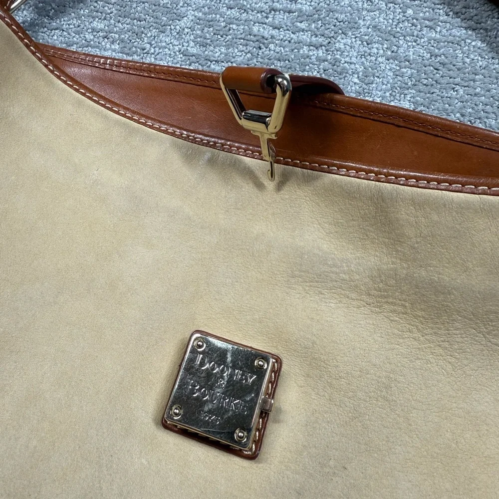 Dooney & Bourke 1975 Leather Suede Shoulder Purse Bag